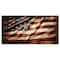 Designart - American Flag - Contemporary Canvas Art Print